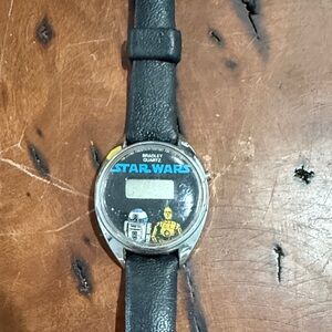 Vintage digital Star Wars Watch